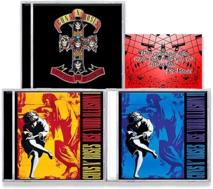 Guns N' Roses 90's Appetite for Destruction / Use Your Illusion I / Use Your Illusion II Including Bonus Art Card