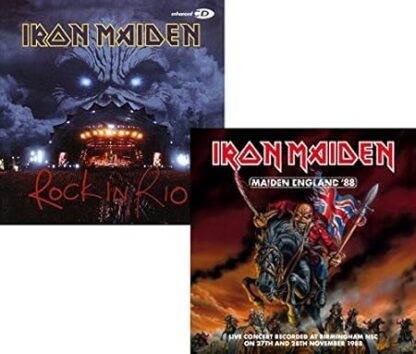 Rock In Rio - Maiden England '88 - Iron Maiden 2 CD Album Bundling