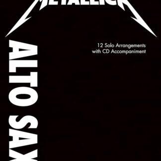 Best of Metallica - Instrumental Solos for Alto Sax Book/Online Audio